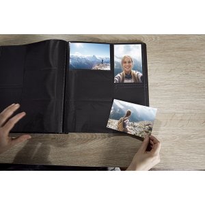 Вальтер вставной альбом Fun black 400 фотографий 10x15 см бумажная обложка с CD архивом