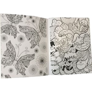 Walther Malbuch für Erwachsene 20x28 cm 40 Designs Hochwertiges Papier