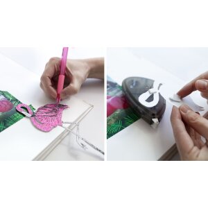 Walther Malbuch für Erwachsene 20x28 cm 40 Designs Hochwertiges Papier