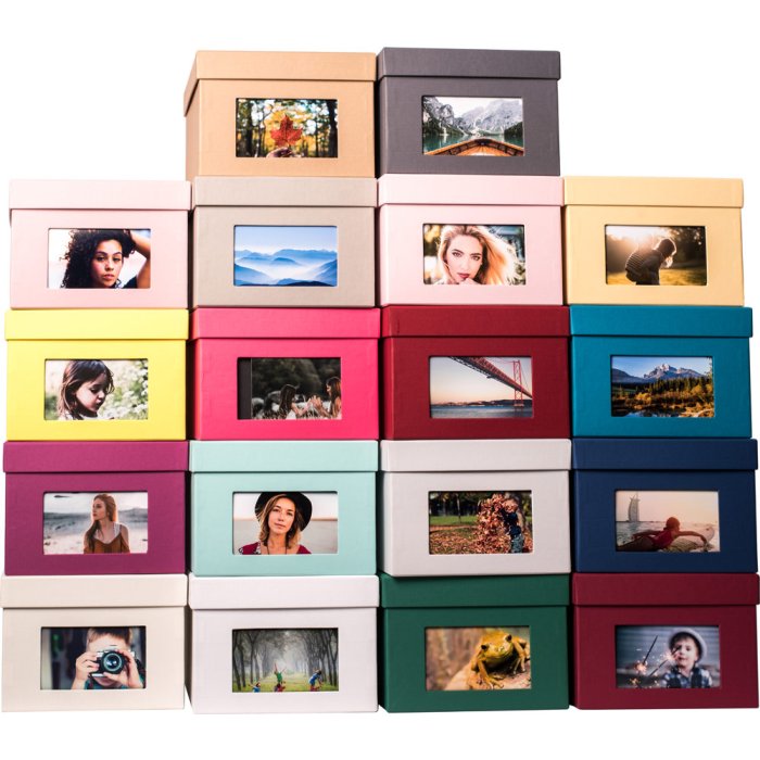 HNFD XL фотобокс Kandra 700 фотографій 13x18 см (24,5x19,5x14 см)