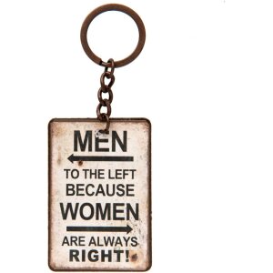 Clayre & Eef Schlüsselanhänger MEN Eisen...