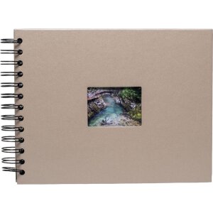 Альбом на спирали HNFD BULDANA taupe metallic 23x17 см 40...
