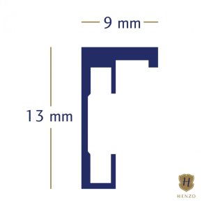 Алюмінієва рама Henzo Manhattan 60x80 см золото