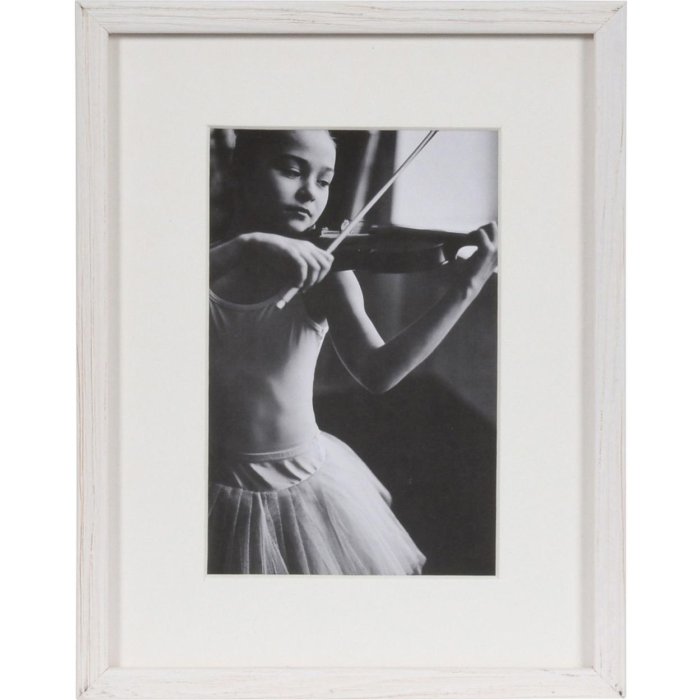 Деревянная рамка Viola 15x20 см белая