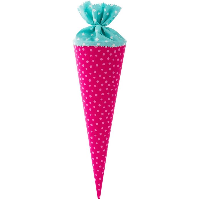 Goldbuch Schultüte New Stars 35 cm rosa blau