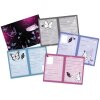 Goldbuch Freundebuch Schmetterling 15x21 cm 88 illustrierte Seiten schwarz pink