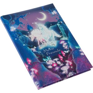 Freundebuch Unicorn A5 Goldbuch 43 579 Einhorn langlebig...