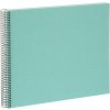 Альбом на спирали Goldbuch Bella Vista aqua 35x30 см 40 белых страниц