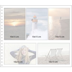 Альбом на спирали Goldbuch Bella Vista фуксия 35x30 см 40 белых страниц