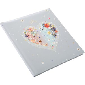 Ежедневник свадебный Goldbuch Сердца цветов 23x25 см 44 стр.