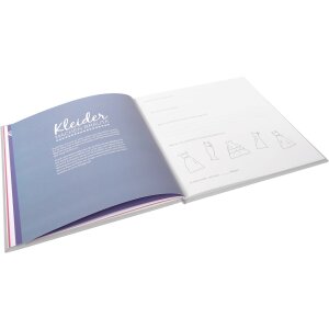 Ежедневник свадебный Goldbuch Сердца цветов 23x25 см 44 стр.