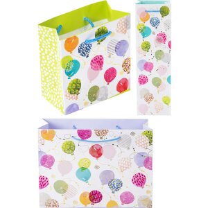 Goldbuch Geschenktasche Happy Balloons Farbenfroh Relief...