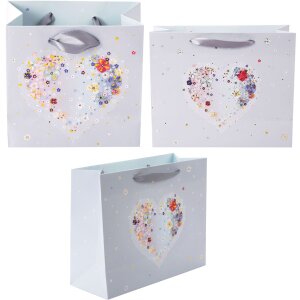 Goldbuch Geschenktasche Hearts of Flowers Turnowsky...