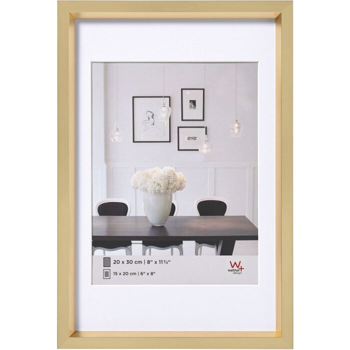 Пластиковая рама Steel Style 30x45 см золото