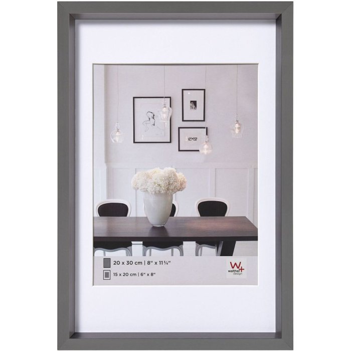Пластикова рамка Steel Style 40x60 см сталева