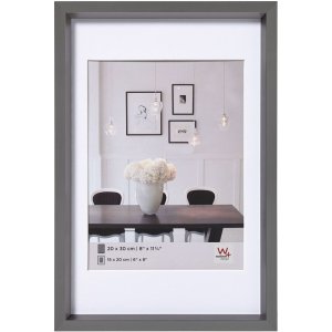 Пластиковая рама Walther Steel Style 50x60 см сталь с...