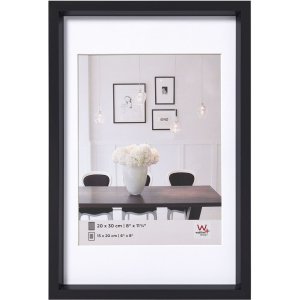 Пластиковая рама Walther Steel Style 50x70 см черная с...