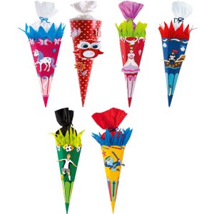 Goldbuch Bastelset Schultüte 70 cm für kreative...