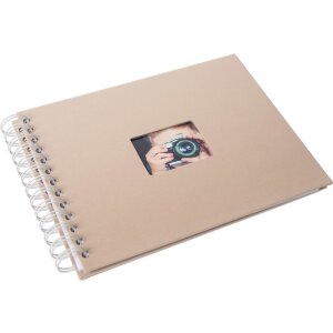 Альбом на спирали HNFD BULDANA 23x17 см 40 белых страниц