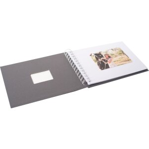 Альбом на спирали HNFD BULDANA 23x17 см 40 белых страниц