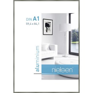 Nielsen алюминиевая рамка Classic platinum 60x84 см DIN A1