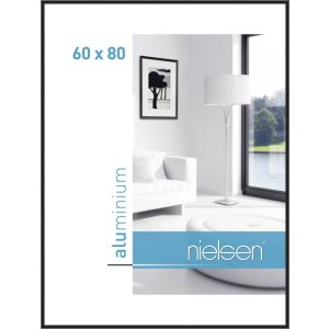 Алюмінієва рама Nielsen Classic анодована чорна 60x80 см
