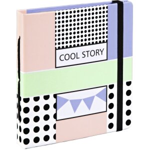 Hama Einsteckalbum Cool Story bunt 11,7x12,7 cm 28...