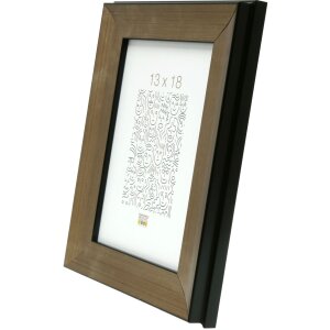 Пластикова рамка для картин Deknudt S45ND4 бронза 10x15 см до 40x60 см