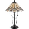 Настільна лампа Tiffany Clayre & Eef 5LL-5186 - Ø 40x60 см - E27 - Макс. 2х60 Вт мульти