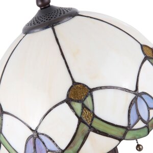 Настольная лампа Tiffany Clayre & Eef 5LL-5918 - Ø 30x50 см - E27-max 2x40W multi