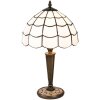 Настольная лампа Tiffany Clayre & Eef 5LL-5936 - Ø 25x43 см - E27-max 1x40W белый