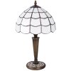 Настольная лампа Tiffany Clayre & Eef 5LL-5936 - Ø 25x43 см - E27-max 1x40W белый