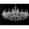 Люстра Clayre & Eef 5LL-CR63 - 18 лампочок 64xØ 120 см 18x E14-40w прозора