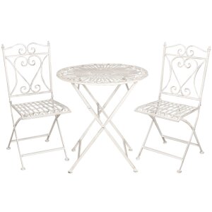 Clayre & Eef Tisch plus 2 Stühle Modell 5Y0127...