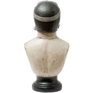 Clayre & Eef Погруддя собаки 6PR1161 24x26x51 см біле
