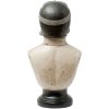 Clayre & Eef Погруддя собаки 6PR1161 24x26x51 см біле