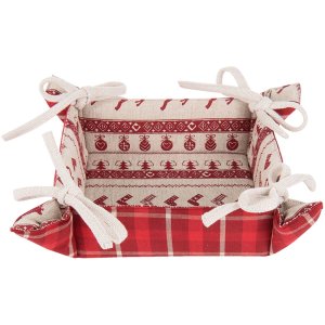 Корзина для хлеба Clayre & Eef NOC47 - 35x35x8 см...