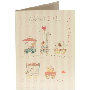 Goldbuch Glückwunschkarte A.Train rot, 17,5 x 12 cm,...