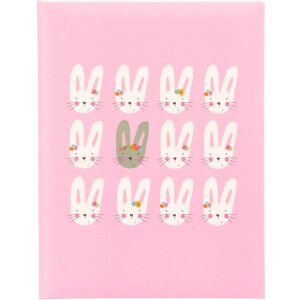 Goldbuch Babytagebuch Cute bunnies pink 21x28 cm 44...