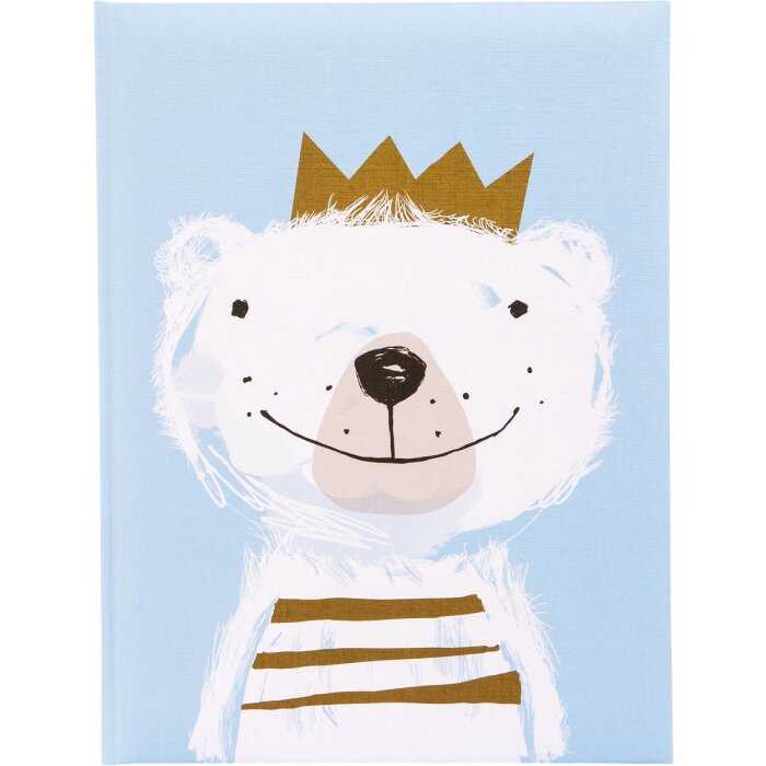 Дитячий щоденник Goldbuch Fortuna блакитний 21x28 см, 44 ілюстровані сторінки