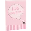 Goldbuch Babytagebuch Ich bin neu hier rosa 21x28 cm 44 illustrierte Seiten