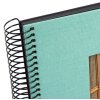 Альбом на спирали Goldbuch Bella Vista aqua 20x20 см 40 черных страниц