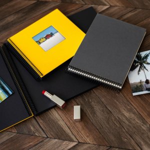 Спіральний альбом Goldbuch Bella Vista сірий 24x17 см 40 білих сторінок