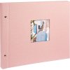 Альбом на гвинтах Goldbuch Bella Vista рожевий 39x31 см 40 чорних сторінок