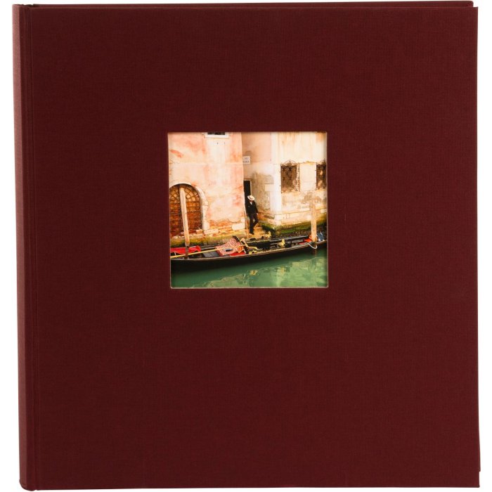 Фотоальбом Goldbuch Jumbo Bella Vista бордо 30x31 см 100 білих сторінок
