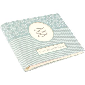 Goldbuch Fotobuch Konfirmation Mandala aquamarin, 24,5 x...