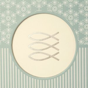 Goldbuch Fotobuch Konfirmation Mandala aquamarin, 24,5 x 19,5 cm, aquamarin