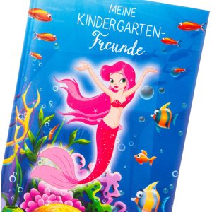 Goldbuch KiGa-Freundebuch Meerjungfrau A5 Kunstdruckeinband 88 Seiten 15x21 cm