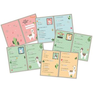 Goldbuch Freundebuch HAPPYlife Lama 15x21 cm 88 Seiten Kunstdruckeinband