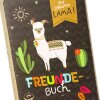 Goldbuch Freundebuch HAPPYlife Lama 15x21 cm 88 Seiten Kunstdruckeinband